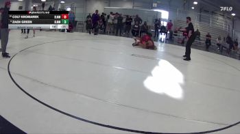 135 lbs 3rd Place Match - Colt Kromarek, Plainview Pirates vs Zaen Green, Kearney