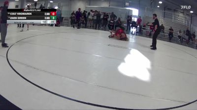 135 lbs 3rd Place Match - Colt Kromarek, Plainview Pirates vs Zaen Green, Kearney