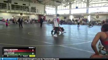 127 lbs Round 1 (4 Team) - Jayci Shelton, Missouri Blue vs Charissa Fauber, Indiana INFERNO BLACK