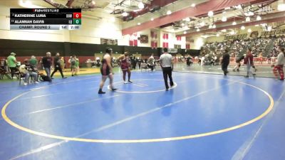 235 lbs Champ. Round 2 - Alannah Davis, La Quinta/La Quinta vs Katherine Luna, Downey