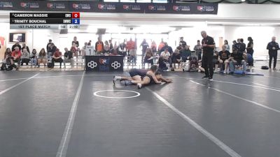 160 lbs 1st Place Match - Trinity Bouchal, Devils Women's Wrestling Club At Arizona State University vs Cameron Massie, Cowgirls Wrestling Club