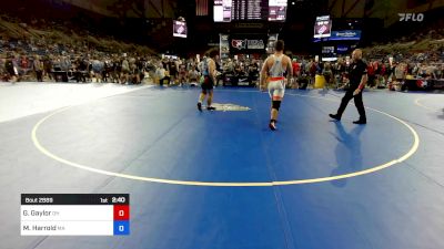 215 lbs Cons 32 #2 - Gavin Gaylor, OH vs Matthew Harrold, MA