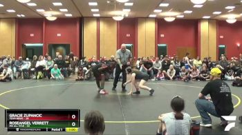 118 lbs Round 4 (6 Team) - Roseangel Verrett, MN ALL Star vs Gracie Zupancic, Team NBWC