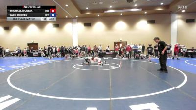 88 lbs 1st Place Match - Michael Nicosia, Pennsylvania vs Jace Rooney, New York