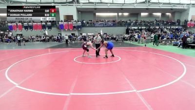 285 lbs Round Of 16 - Jonathan Harms, East Lyme/Norwich Tech vs Dorian Pollard, Bloomfield/Weaver