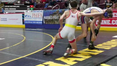 114 lbs First Round - Lucas McFarland, Haverford vs Ezra Henning, Spring Grove