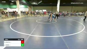 138 lbs Consi Of 64 #1 - Sam Harris, GA vs Justin Wells, CA