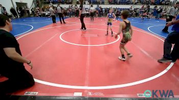 52-55 lbs 3rd Place - Carter Crutchfield, Berryhill Wrestling Club vs Paden Rumsey, Pawhuska Elks Takedown