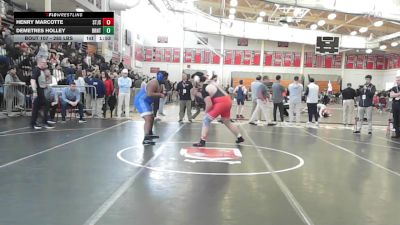 285 lbs Round Of 16 - Henry Marcotte, Saint John's vs Demetres Holley, Braintree