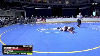 126 lbs Cons. Round 1 - Grissom Morgan, Walden Grove vs Juan Trejo, Maricopa