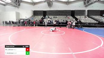 122-H lbs Consi Of 16 #1 - Matteo Littman, Yale Street vs Thomas Andrews, Haddon Twp