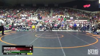 3-2-1A 120 3rd Place Match - Bradley Doornbos, Council Grove vs Denton White, Mound City-Jayhawk Linn