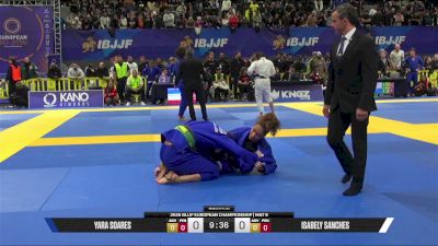 Isabely Sanches vs Yara Soares 2026 European Jiu-Jitsu IBJJF Championship