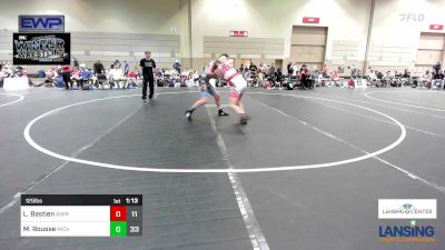 125 lbs Rr Rnd 1 - Linken Bastien, Askren Wrestling Academy - (B) vs Murphy Rousse, Michigan Premier WC - (A)