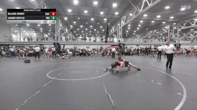 120 lbs Round 1 (10 Team) - Aiker Doyle, Pride WC vs Blake Kirby, Outlaws MS