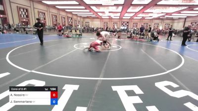 175 lbs Consi Of 8 #1 - Aiden Nassire, Ny vs JohnVincent Sammartano, Ny