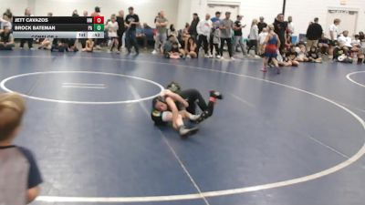 55 lbs Consi Of 4 - Jett Cavazos, NM vs Brock Bateman, PA