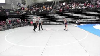 140 lbs Champ. Round 1 - Karalie Harris, Springville vs Murran McDonald, Jordan