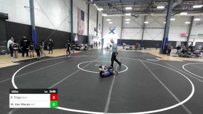 65 lbs Consi Of 4 - Paxton Tripp, Beavers Wrestling vs Malachi Van Maren, Mat Demon WC