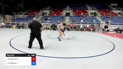 190 lbs Rnd Of 32 - Bryce Williams, IA vs Deacon Moran, MO