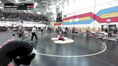 144 lbs Quarters & 1st Wb (16 Team) - Rylee Browen, Thunder Basin High School vs Wendell Hunolt, Evanston
