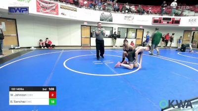 155 lbs Rr Rnd 3 - Jacob Stith, Checotah Matcats vs Corbin Morrison, Salina Wrestling Club