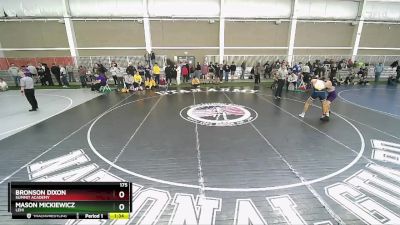 175 lbs Cons. Round 2 - Bronson Dixon, Summit Academy vs Mason Mickiewicz, Lehi