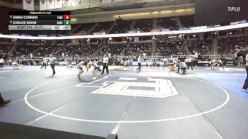 II-170 lbs Cons. Round 2 - Carlos Rohm, Dalton School vs Owen Curreri, Port Jervis