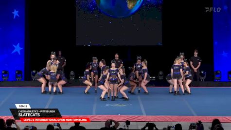 Cheer Athletics - Pittsburgh - Slatecats [2025 L6 International Open Non Tumbling Semis] 2025 The Cheerleading Worlds
