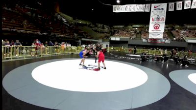 200 lbs Champ. Round 2 - Liam Pena, Tulare Titans Wrestling Club vs Benjamin Payne, Marvel Wrestling Academy