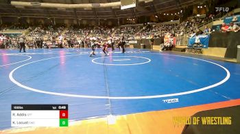 100 lbs Quarterfinal - Ryan Addis, Graham Future Falcons vs Karter Locust, Cowboy Wrestling Club