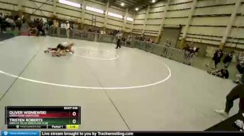 92 lbs Cons. Round 3 - Oliver Wisniewski, Green River Grapplers vs Tristen Roberts, Sons Of Atlas Wrestling Club