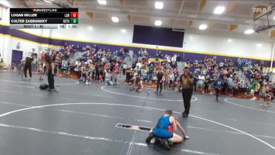 80 lbs Champ. Round 1 - Logan Miller, Legacy Elite Wrestling vs Colter Zabransky, KC Elite Training Center
