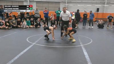 56 lbs Round 5 (6 Team) - Callahan Tucker, Donahue WA vs William Johnson, Brecksville