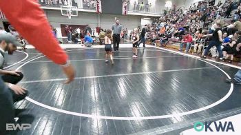 60-66 lbs Rr Rnd 2 - Aniyah Banks, Tonkawa Takedown Club vs Tinslynn Burdick, Perry Wrestling Academy