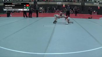 75 lbs 3rd Place Match - Beckett Rust, Heartland Wrestling Academy vs Ace Pavel, Summit Wrestling Academy