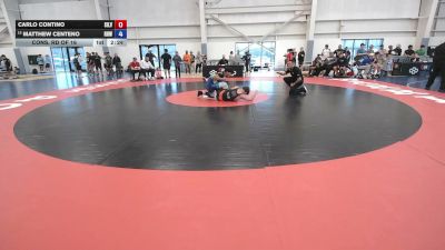 157 lbs Cons. Rd Of 16 - Carlo Contino, Silvaback vs Matthew Centeno, ROUGH HOUSE WRESTLING