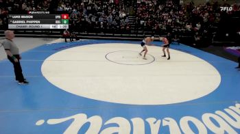 5A 144 lbs Champ. Round 1 - Luke Mason, Spanish Fork vs Gabriel Phippen, Box Elder