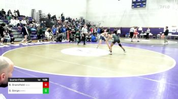 144 lbs Quarterfinal - Brady Dransfield, Indian Hills vs Gino Gorga, Ramapo