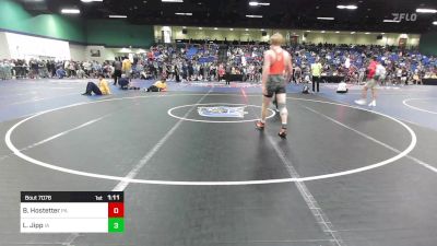 165 lbs Round Of 64 - Blake Hostetter, PA vs Lincoln Jipp, IA