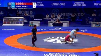 57 kg Qualif. - Georgii Okorokov, Australia vs Edwin Alexi Segura Guerra, Guatemala