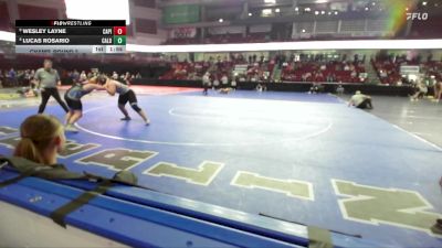 285 lbs Champ. Round 2 - Wesley Layne, Capital vs Lucas Rosario, Caldwell