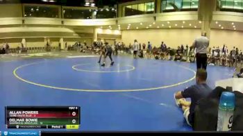 132 lbs Round 2 (10 Team) - Delmar Bowie, Shamrocks Wrestling vs Allan Powers, Terre Haute Blue