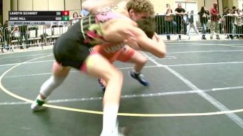 144 lbs Quarterfinal - Zane Hill, Grants Pass WC vs Landyn Schmidt, 208 Spartans