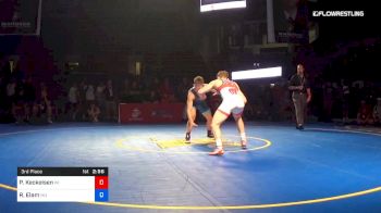 182 lbs 3rd Place - Parker Keckeisen, Wisconsin vs Rocky Elam, Missouri