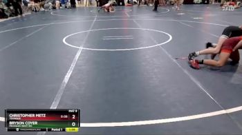 95 lbs Champ. Round 2 - Christopher Metz, Teknique vs Bryson Coyer, Michigan West WC