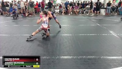 76 lbs Round 1 (4 Team) - Colton Dugan, Pursuit WA vs Andrew Neumoyer, Red Devil WC