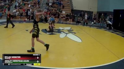 60 lbs Round 3 - Kenley Kierstead-Hahn, Paynesville vs Rylan Webster, MN Elite