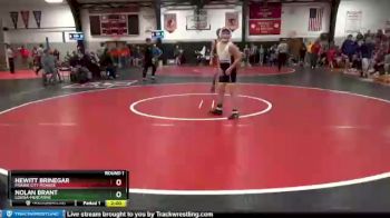 132 lbs Round 1 - Hewitt Brinegar, Prairie City Monroe vs Nolan Brant, Louisa-Muscatine