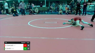 72 lbs Round 5 (8 Team) - Griffin Smith, TNWC vs Owen Coonradt, Grit Mat Club